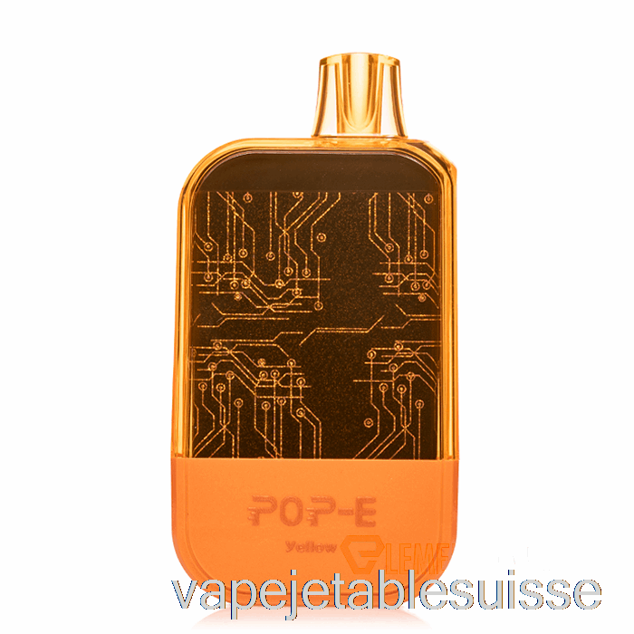 Vape Suisse Pop-e 10000 Jetable Jaune